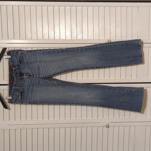 Express Stella boot cut jeans, Size 2R